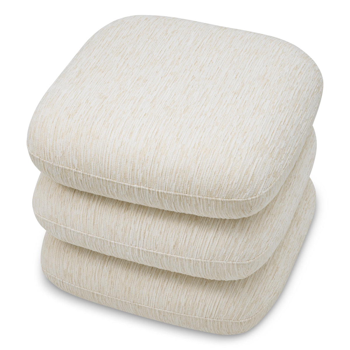 Off-white Upholstered Swivel Stool Greenwich