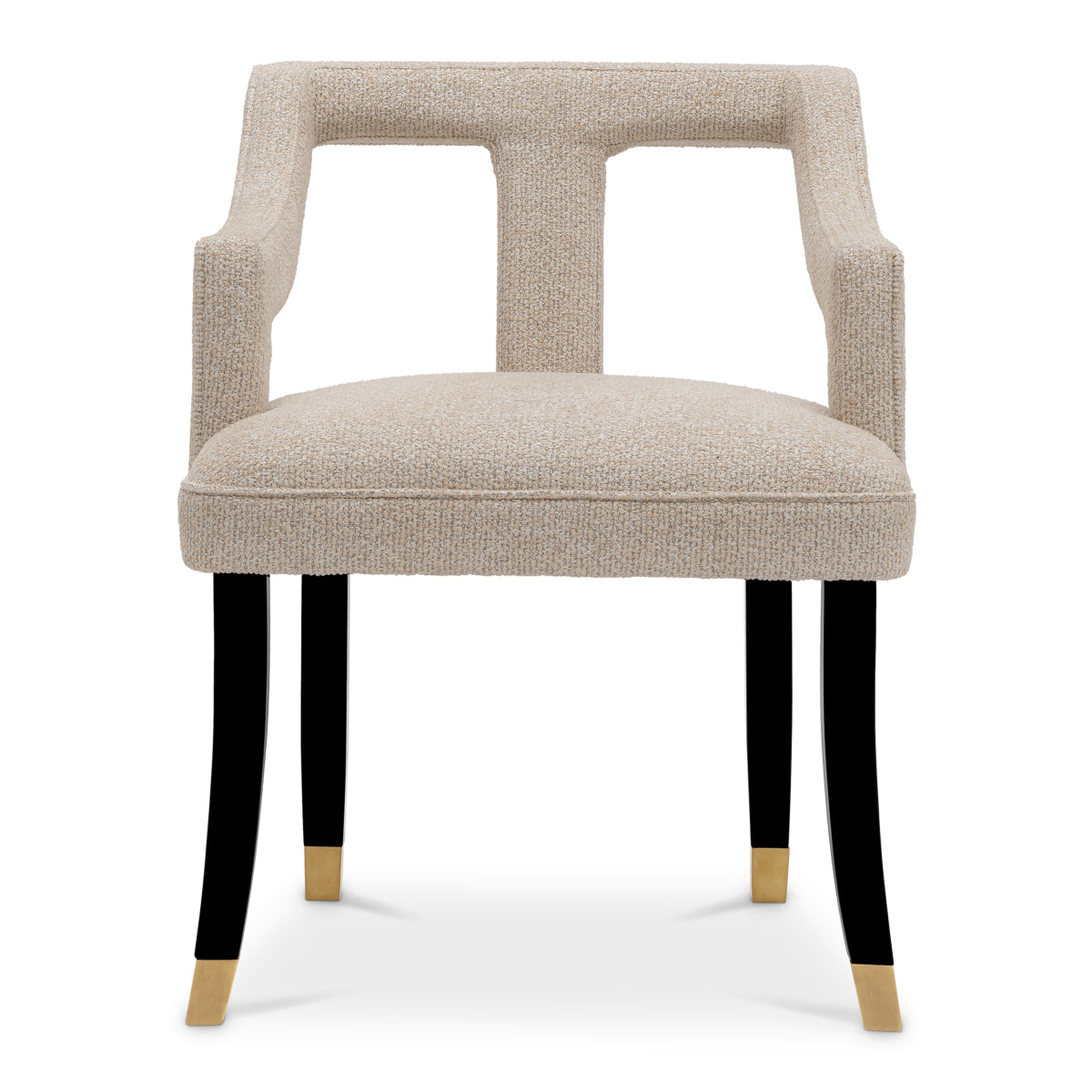 Beige Upholstered Dining Chair Roumier | Eichholtzmh.com