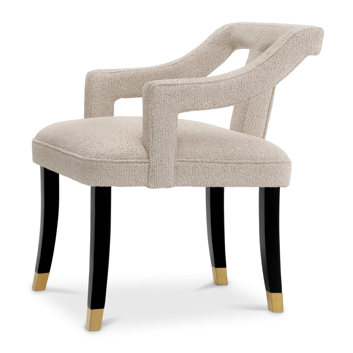 Beige Upholstered Dining Chair Roumier | Eichholtzmh.com