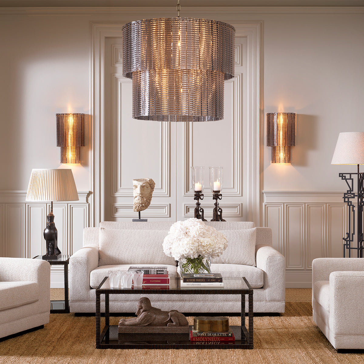 Palmer Beige Sofa Manhattan S | Eichholtzmh.com