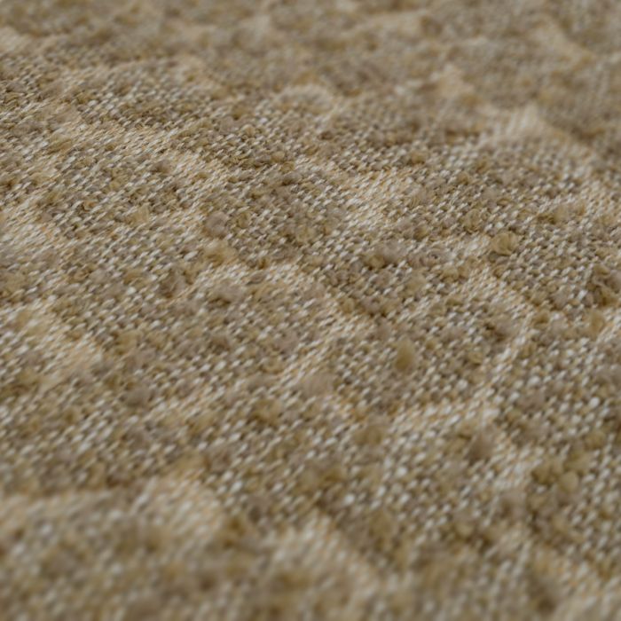 Dining Chair Marly bronze finish vaux jacquard beige