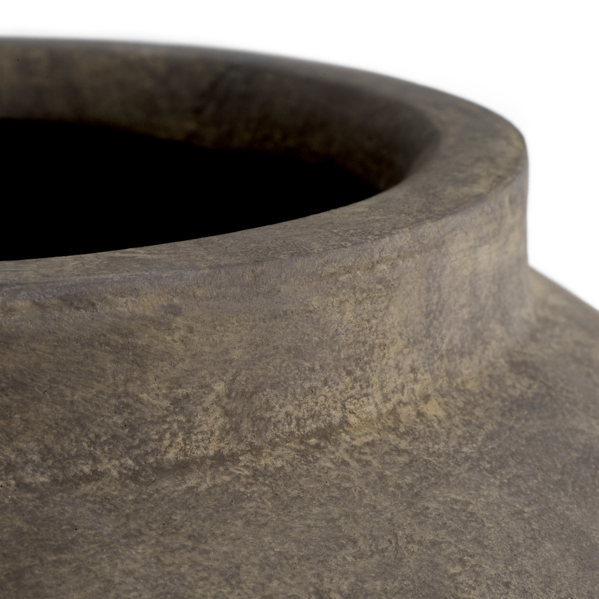 Taupe Classic Vase S Moon Jar