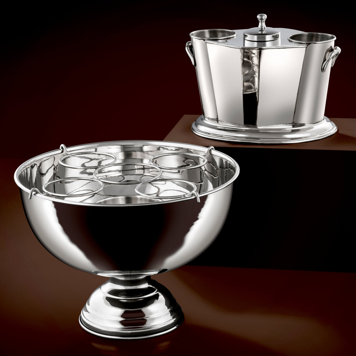 Champagne Urn Crespa nickel finish | Eichholtzmh.com