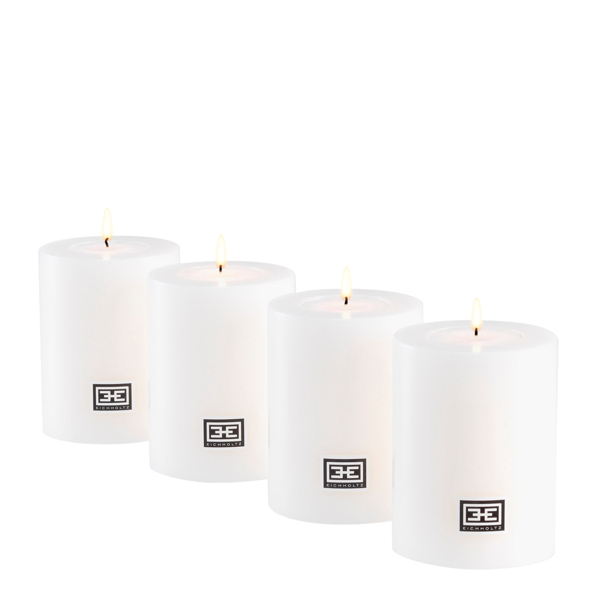 White Artificial Set (4) Candles | Eichholtzmh.com