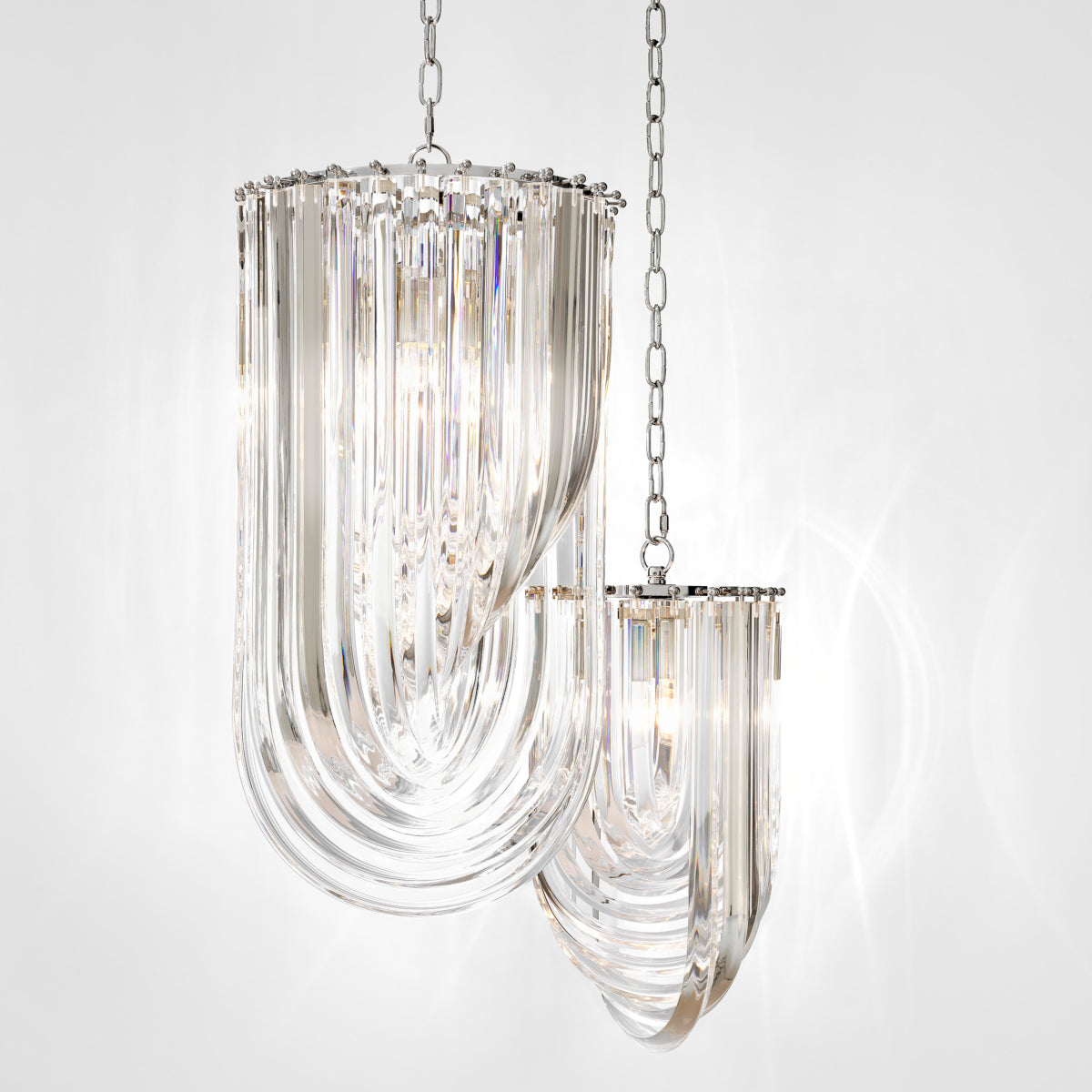 Acrylic Drop Chandelier Murano | Eichholtzmh.com
