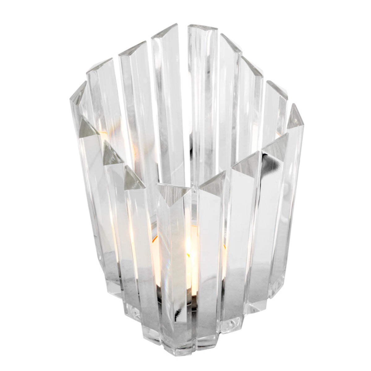 Crystal Glass Candle Holders (2) Howell | Eichholtzmh.com