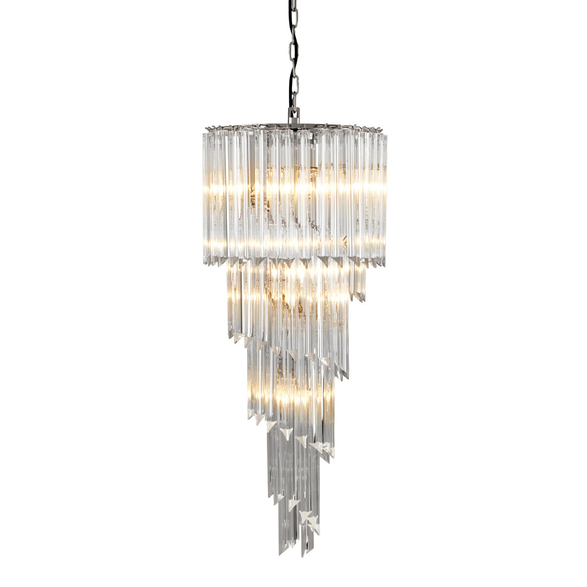 Tapered Glass Chandelier Trapani | Eichholtzmh.com