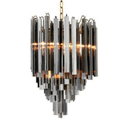 Tapered Glass Rods Chandelier Salerno | Eichholtzmh.com