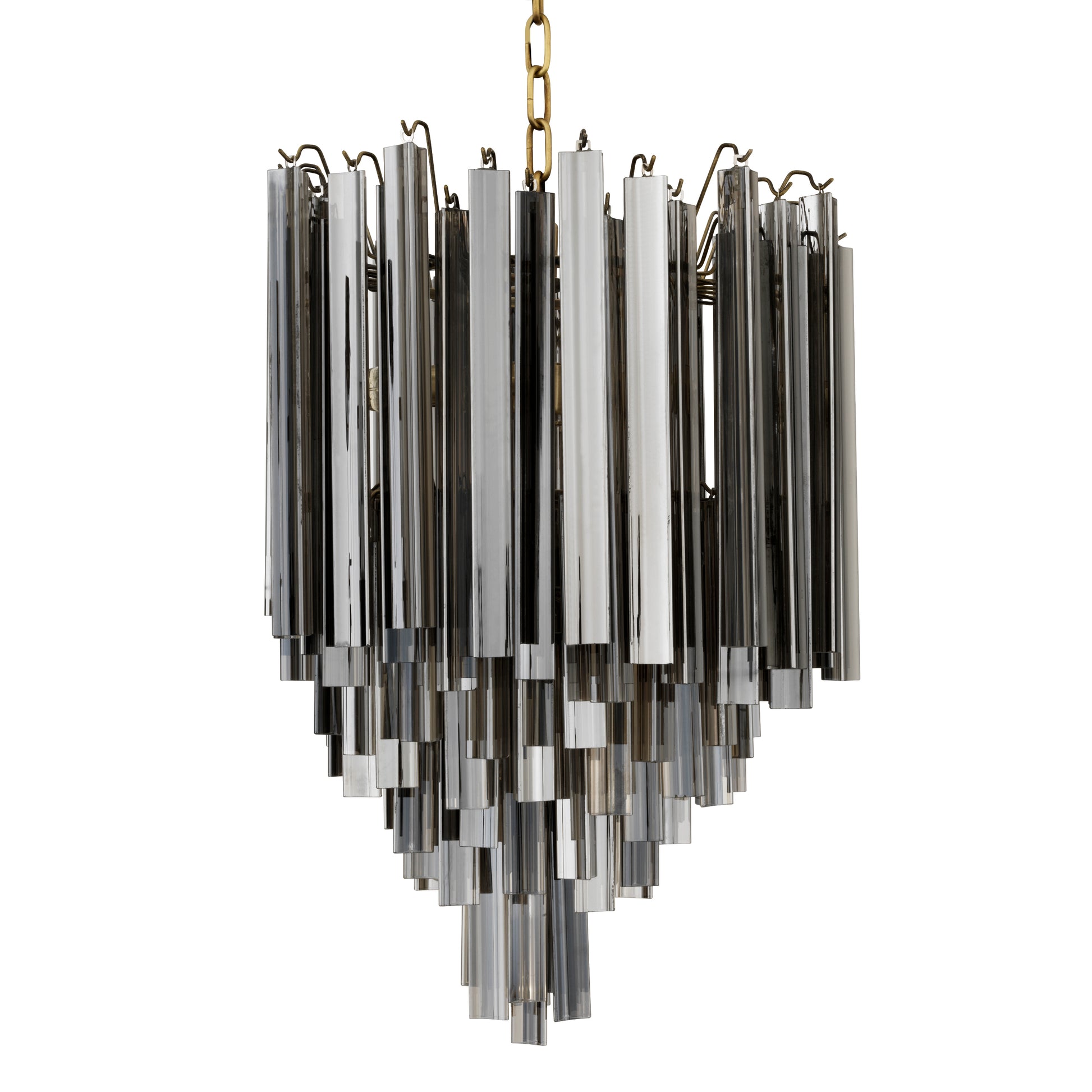 Tapered Glass Rods Chandelier Salerno | Eichholtzmh.com