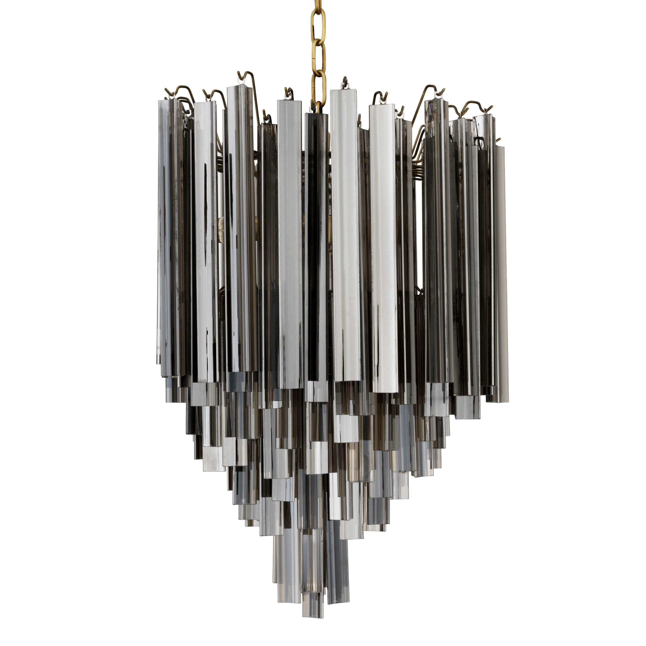 Tapered Glass Rods Chandelier Salerno | Eichholtzmh.com