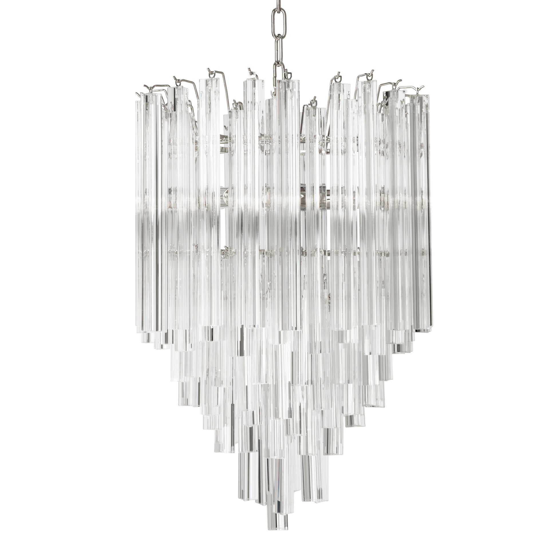 Tapered Glass Rods Chandelier Salerno | Eichholtzmh.com