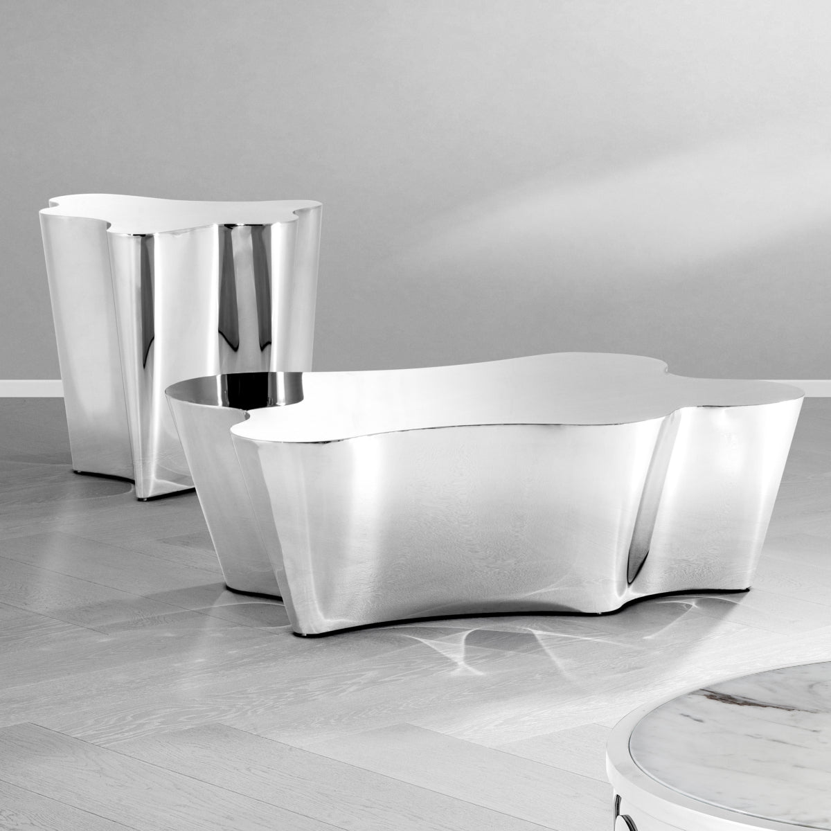 Stainless Steel Coffee Table Sceptre | Eichholtzmh.com