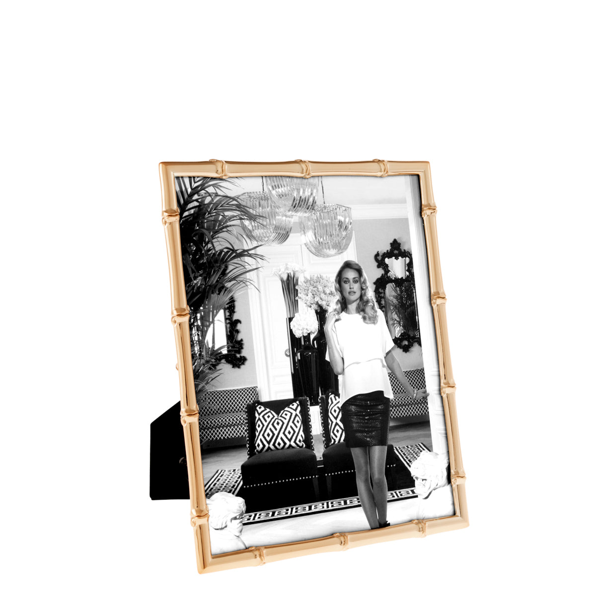 Rose Gold Faux Bamboo Picture Frame L Holden