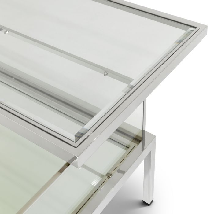 Coffee Table Harvey rectangular polished ss