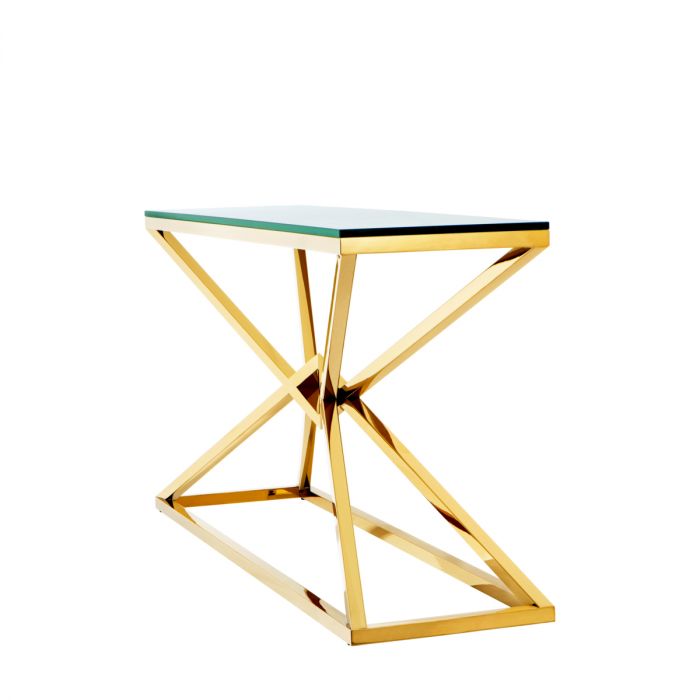 Console Table Connor L gold finish