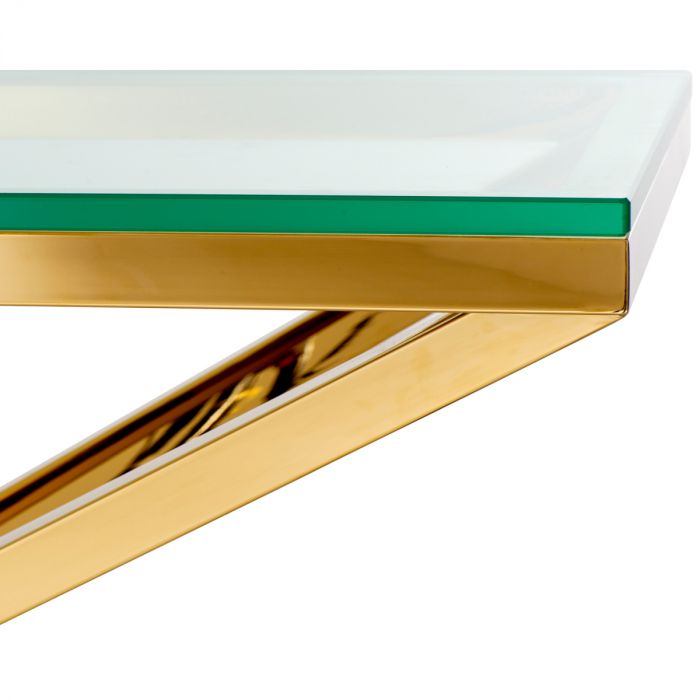 Console Table Connor L gold finish