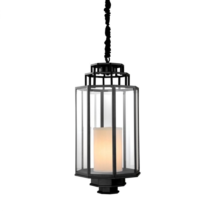 Lantern Monticello M black finish