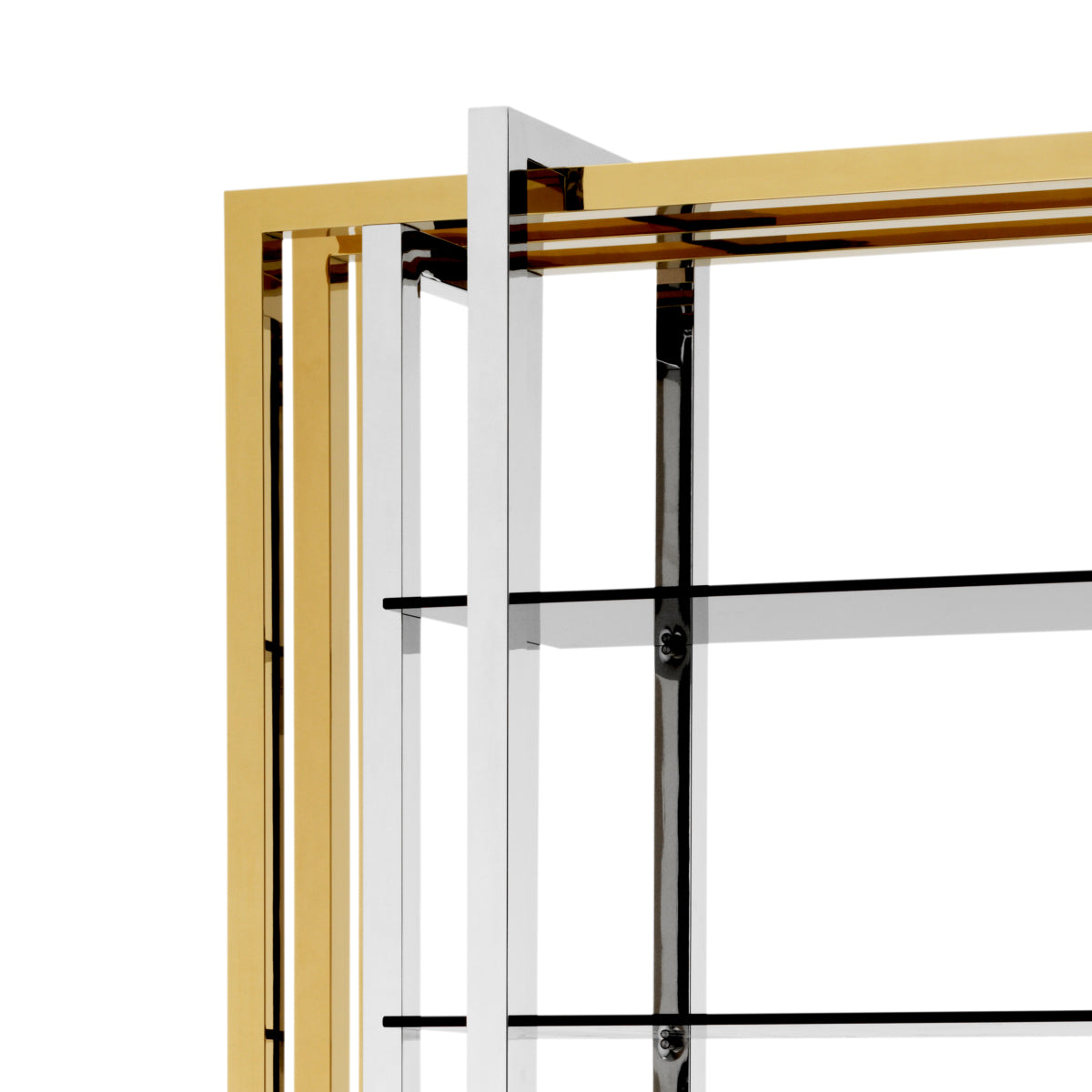 Gold and Steel Cabinet Cipriani | Eichholtzmh.com