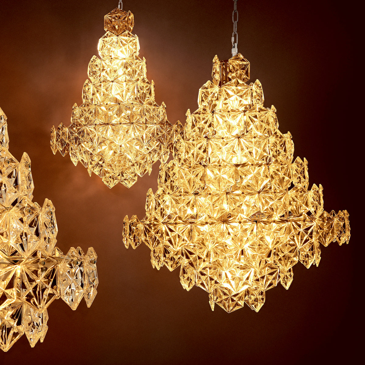 Crystal Glass Chandelier L Hermitage | Eichholtzmh.com