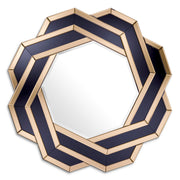 Amber Black Glass Mirror Mulini | Eichholtzmh.com
