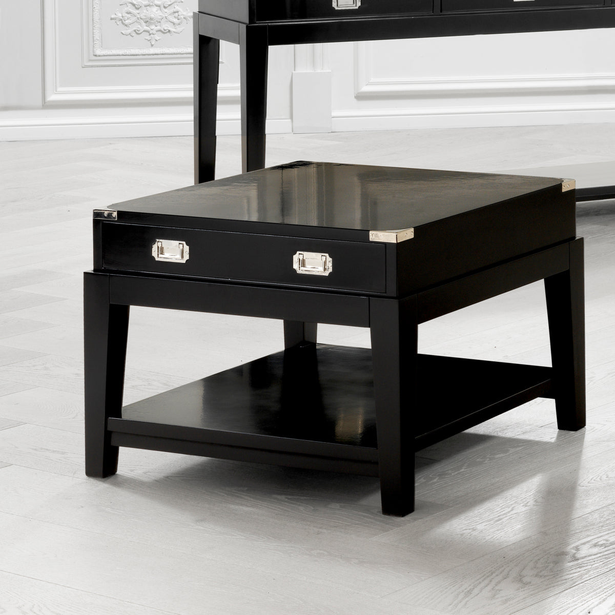 Wooden Side Table Military | Eichholtzmh.com