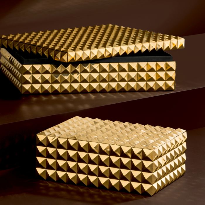 Box Viviënne gold finish L