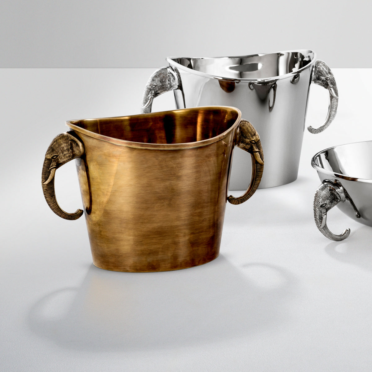 Brass Wine Cooler Maharaja | Eichholtzmh.com