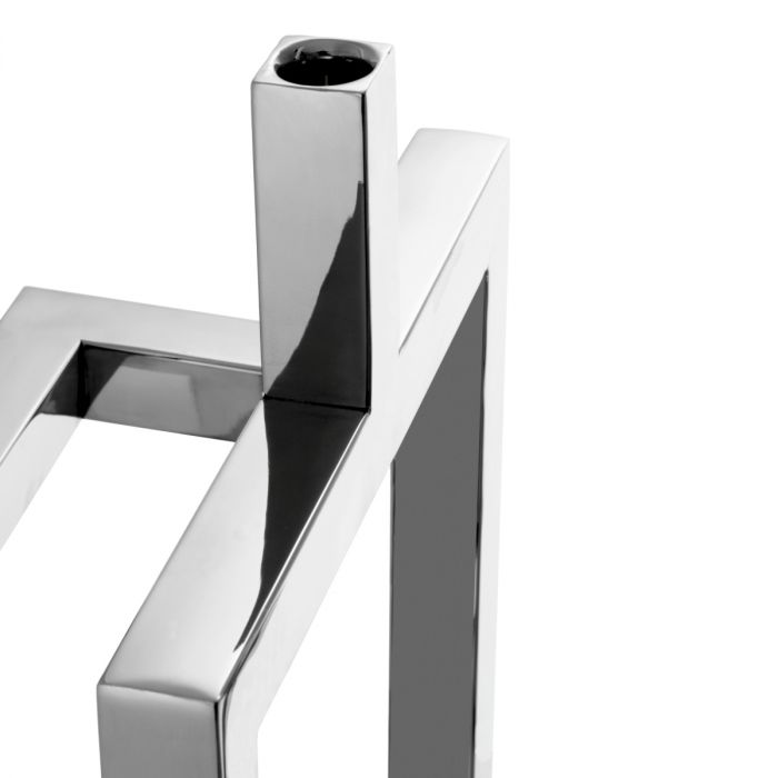 Candle Holder Skyline nickel finish