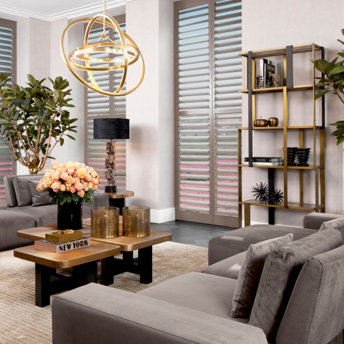 Object Meteor set of 3 bronze finish