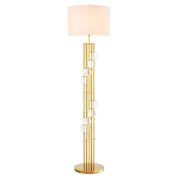 Gold Crystal Floor Lamp Lorenzo | Eichholtzmh.com