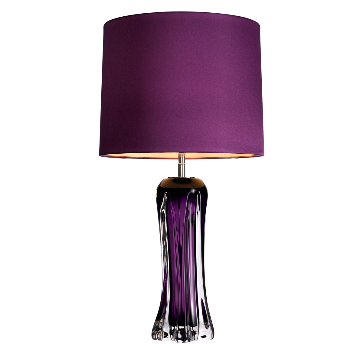 Purple Glass Table Lamp Castillo | Eichholtzmh.com