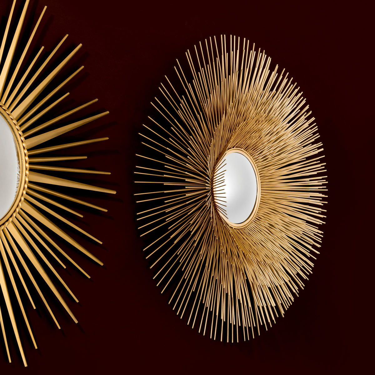 Gold Sunburst Mirror L Solaris | Eichholtzmh.com