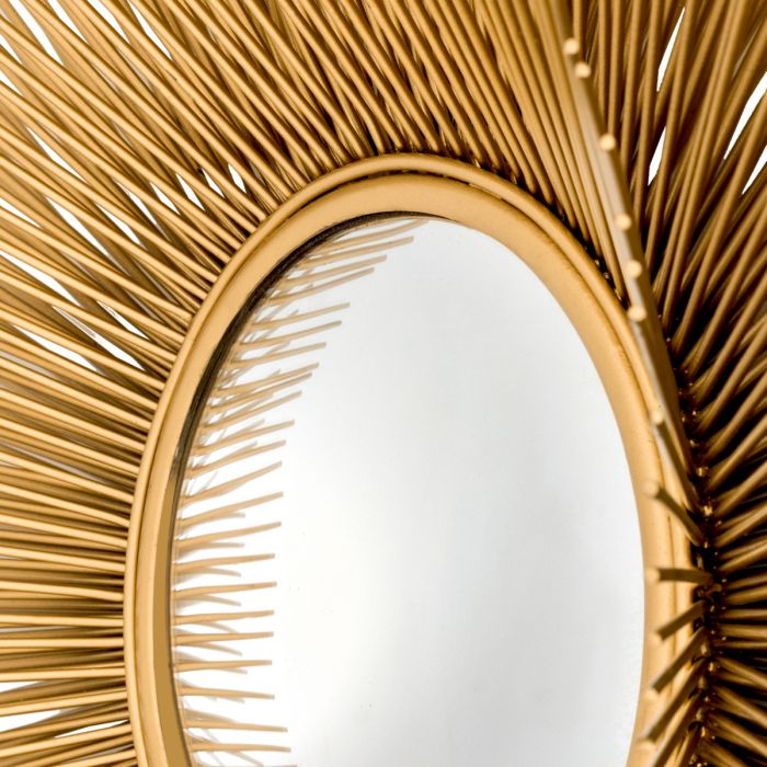 Mirror Solaris gold finish L