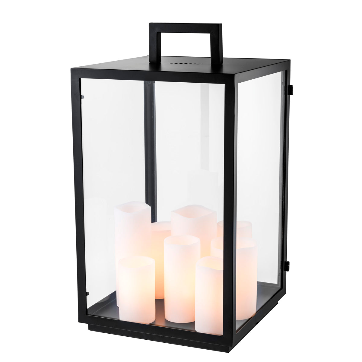 Black Faux Candle Table Lamp Debonair | Eichholtzmh.com