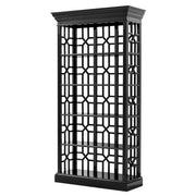 Black Glass Display Cabinet Colliers | Eichholtzmh.com