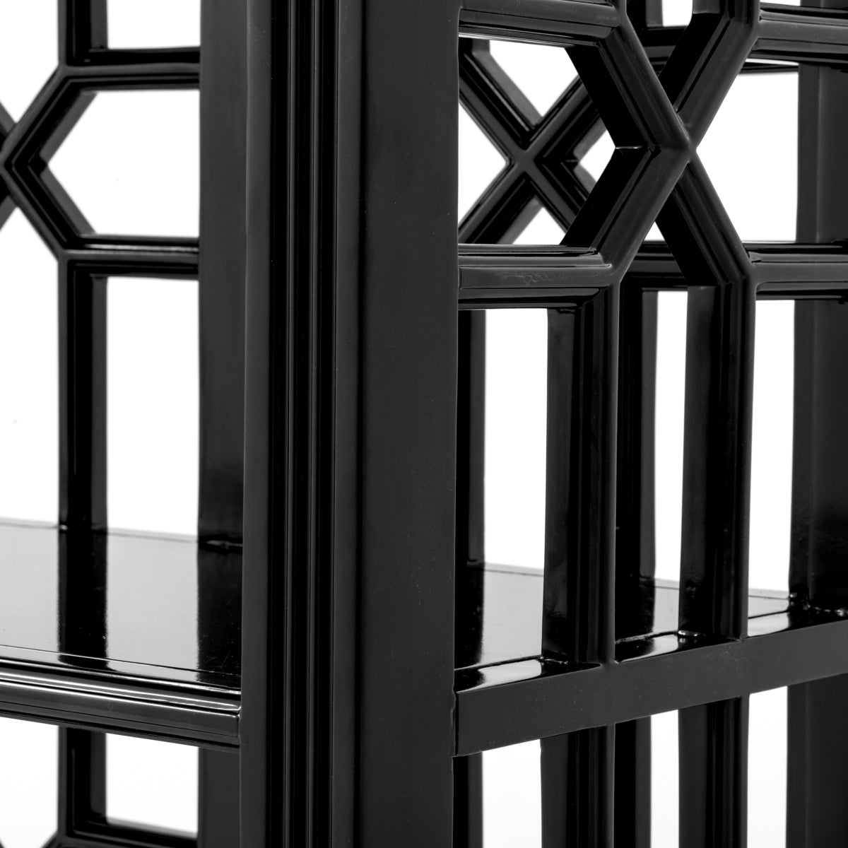 Black Glass Display Cabinet Colliers | Eichholtzmh.com