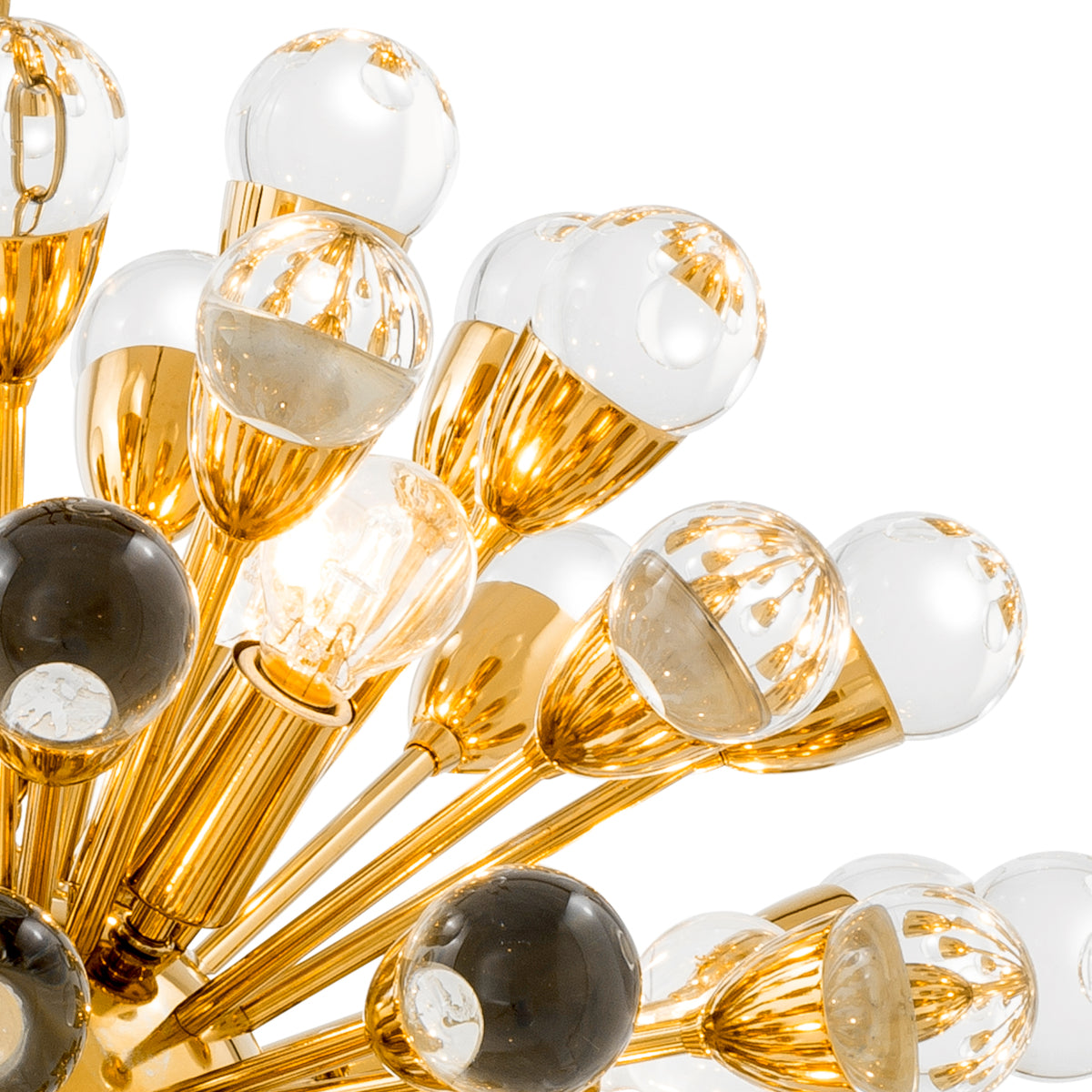 Brass Calypso Sputnik Chandelier Anto | Eichholtzmh.com