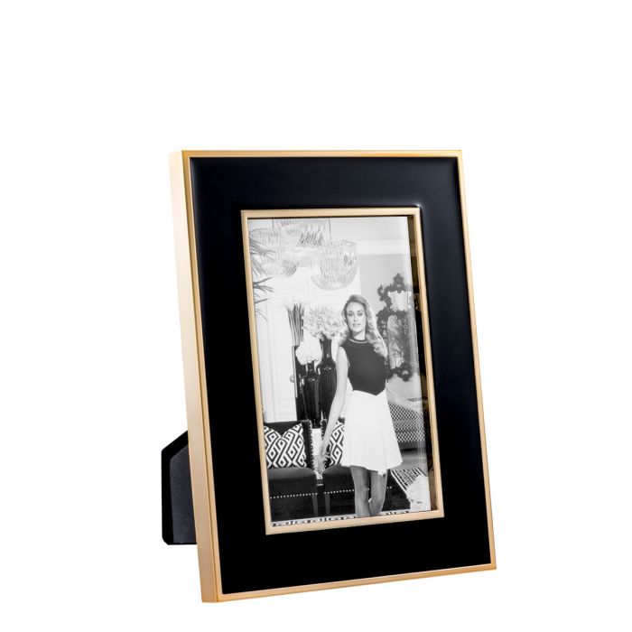 Picture Frame Lantana black rose gold S set of 6
