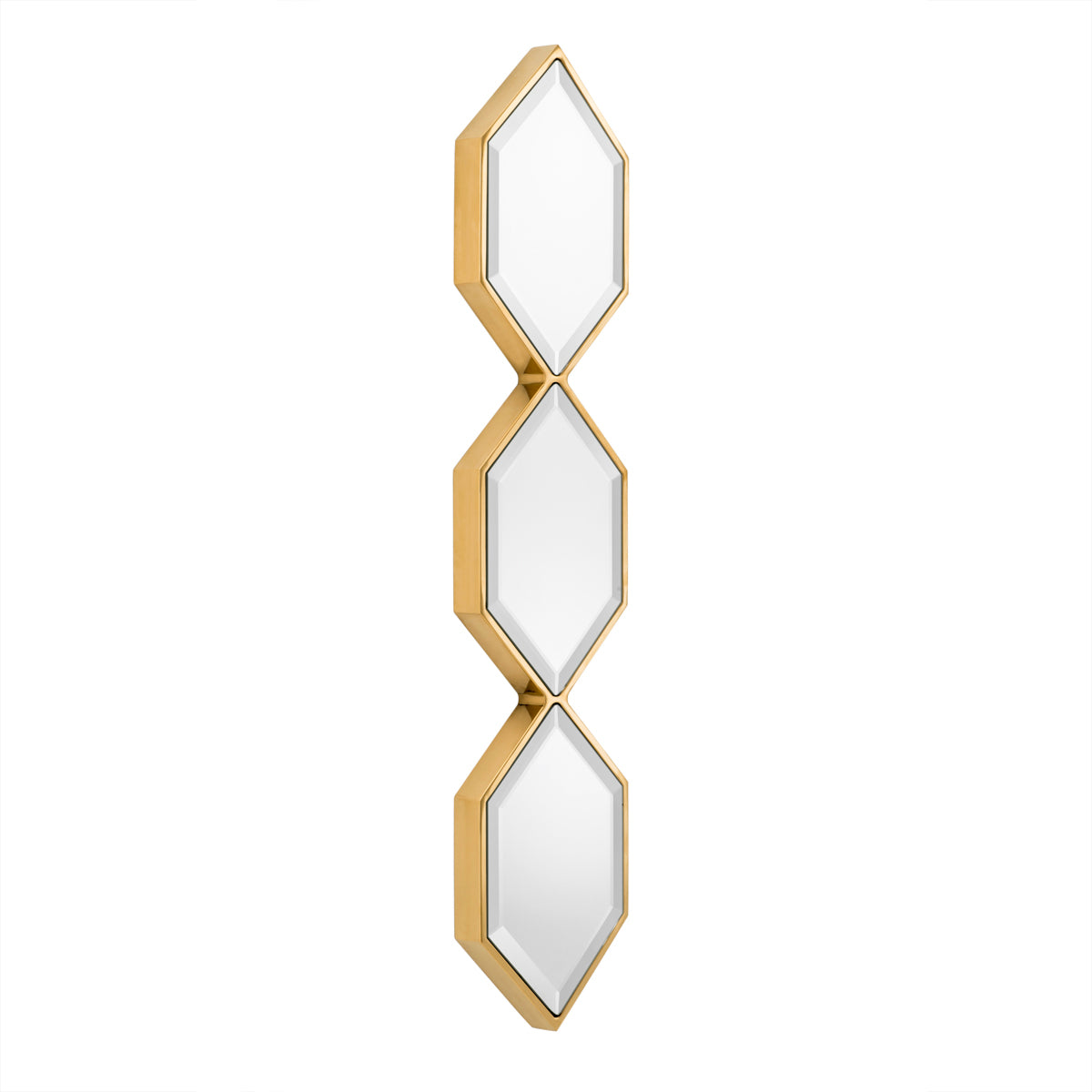 Gold Hexagonal Mirror Glass Saronno | Eichholtzmh.com