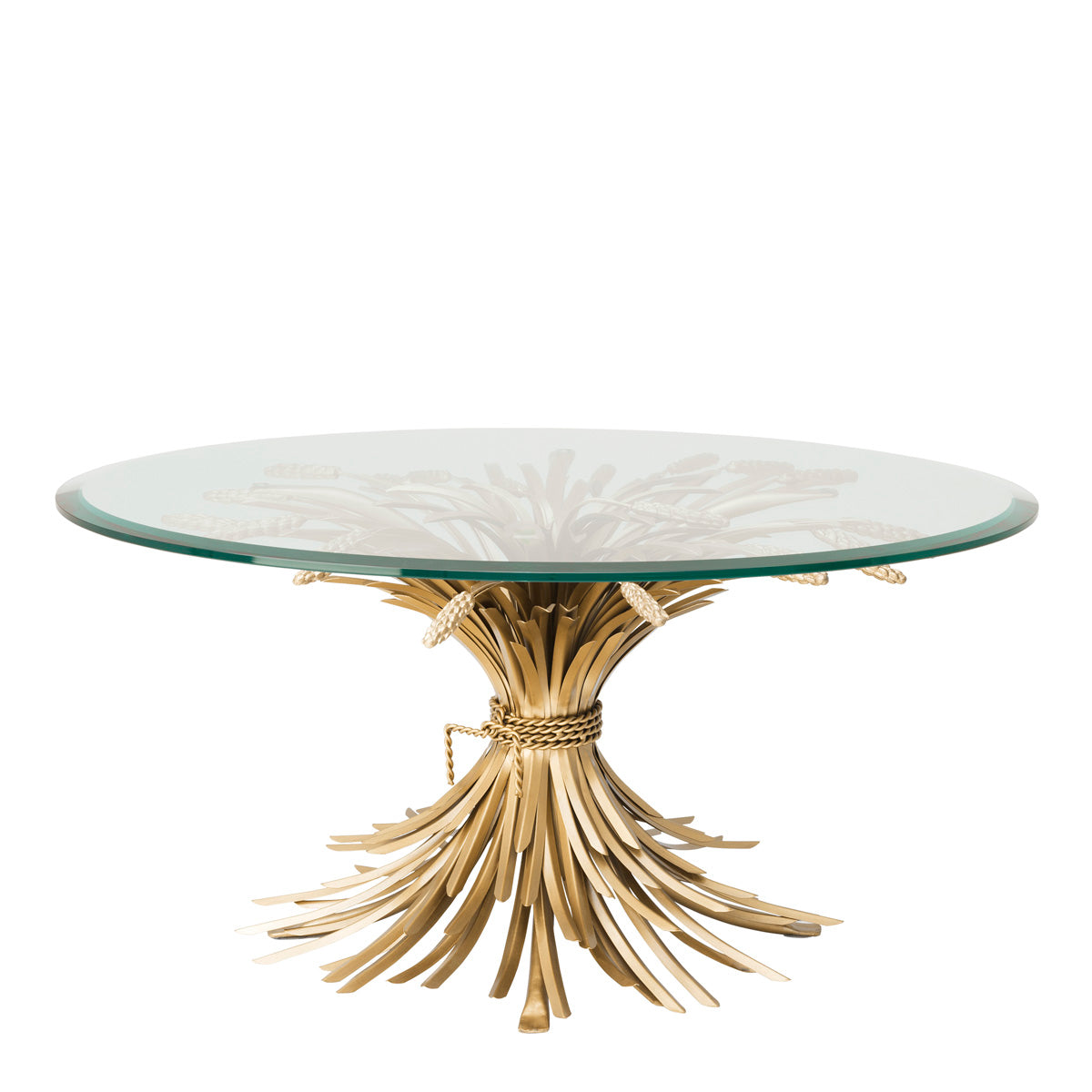 Sheaf Wheat Coffee Table Bonheur | Eichholtzmh.com