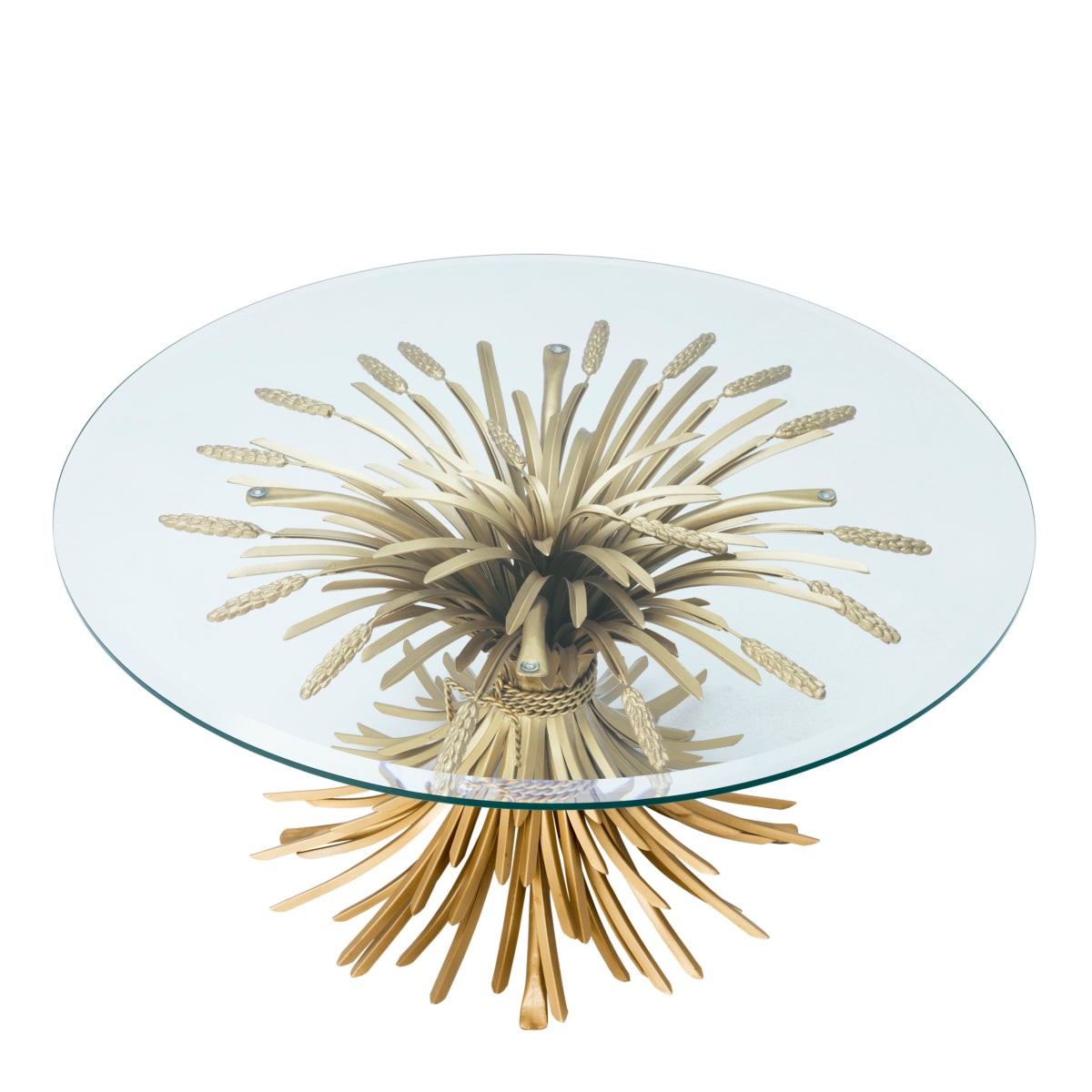 Sheaf Wheat Coffee Table Bonheur | Eichholtzmh.com