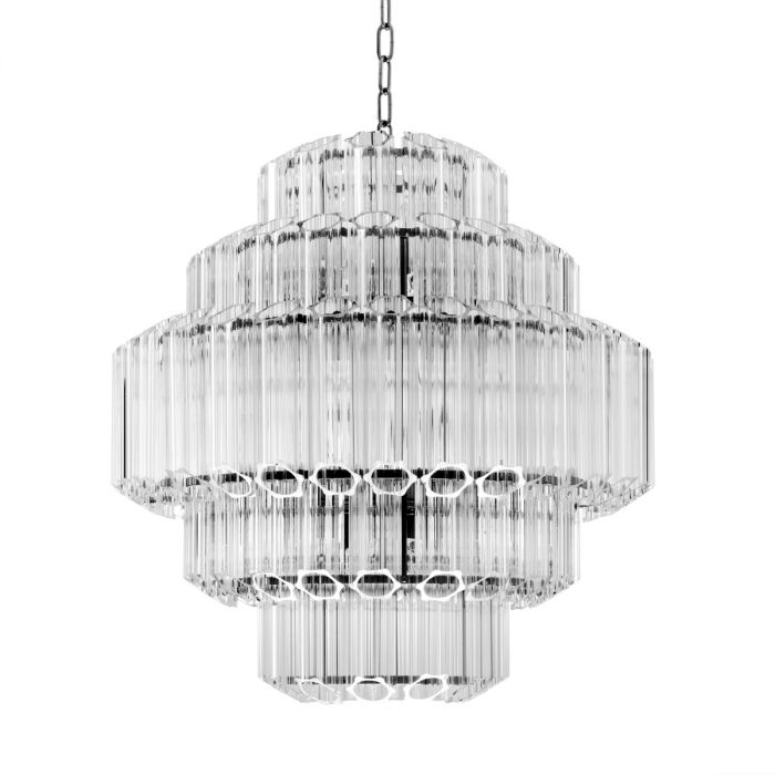 Chandelier Vittoria S nickel finish