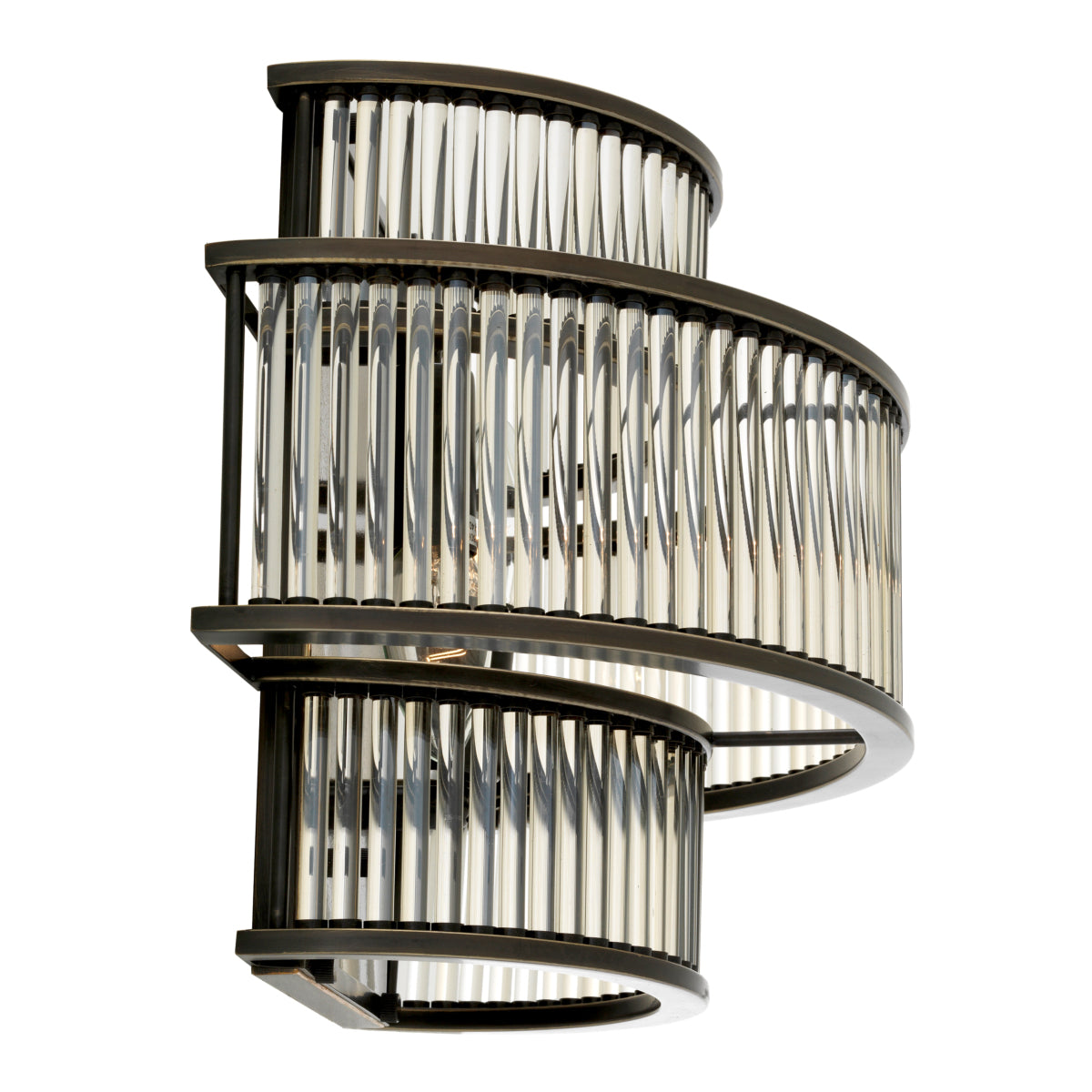 Layered Glass Wall Sconce Mancini | Eichholtzmh.com
