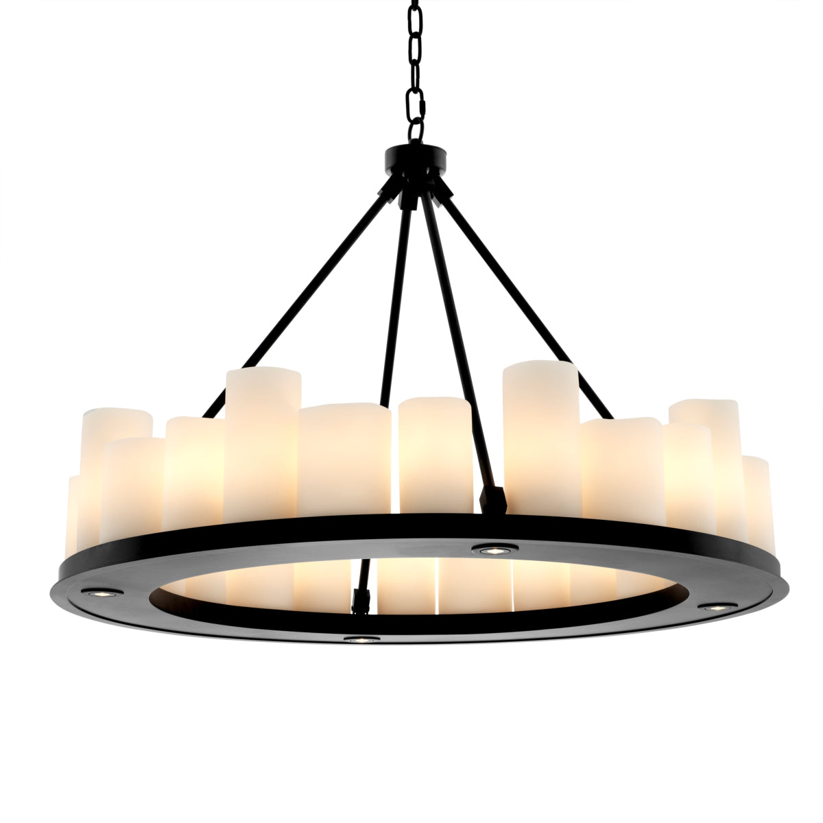 Black Candle Chandelier Commodore | Eichholtzmh.com