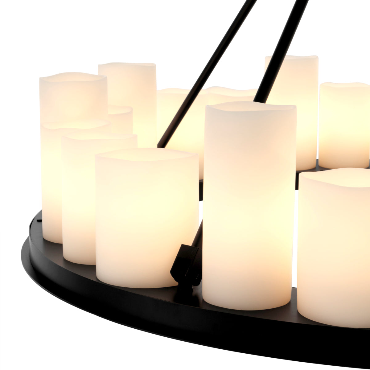 Black Candle Chandelier Commodore | Eichholtzmh.com