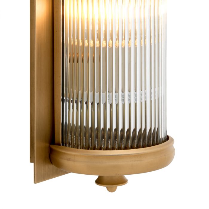 Wall Lamp Glorious XL matte brass finish
