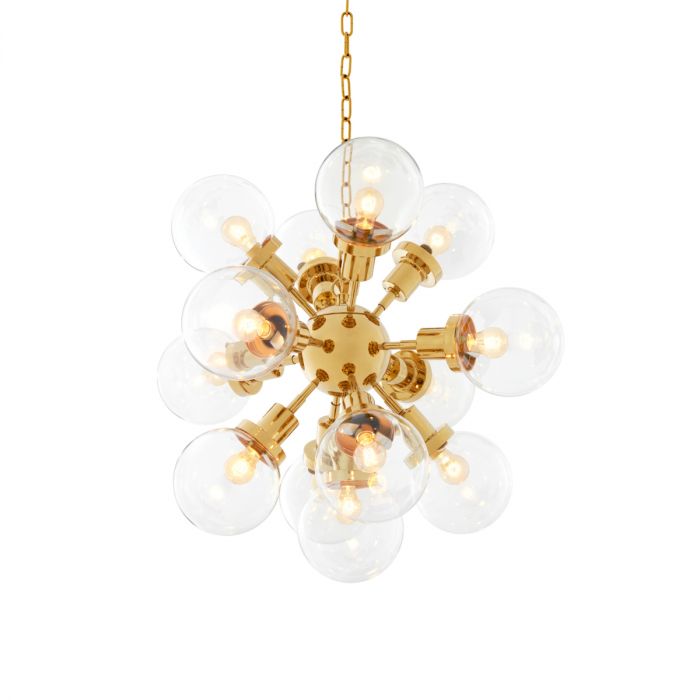 Chandelier Ludlow gold finish