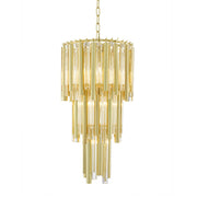 Gold Tiered Glass Chandelier Gigi S | Eichholtzmh.com