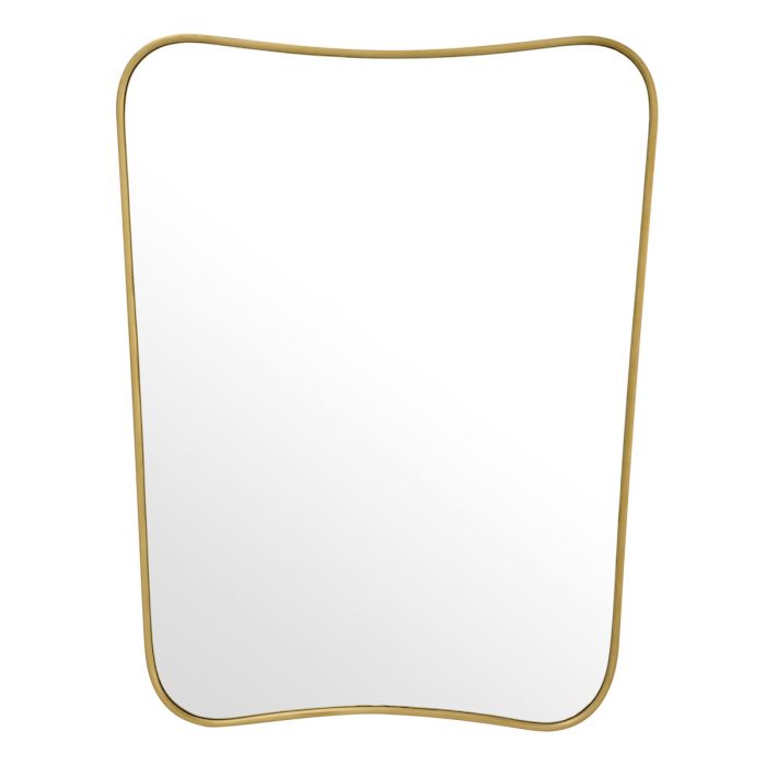 Mirror Vivienne S brushed brass finish