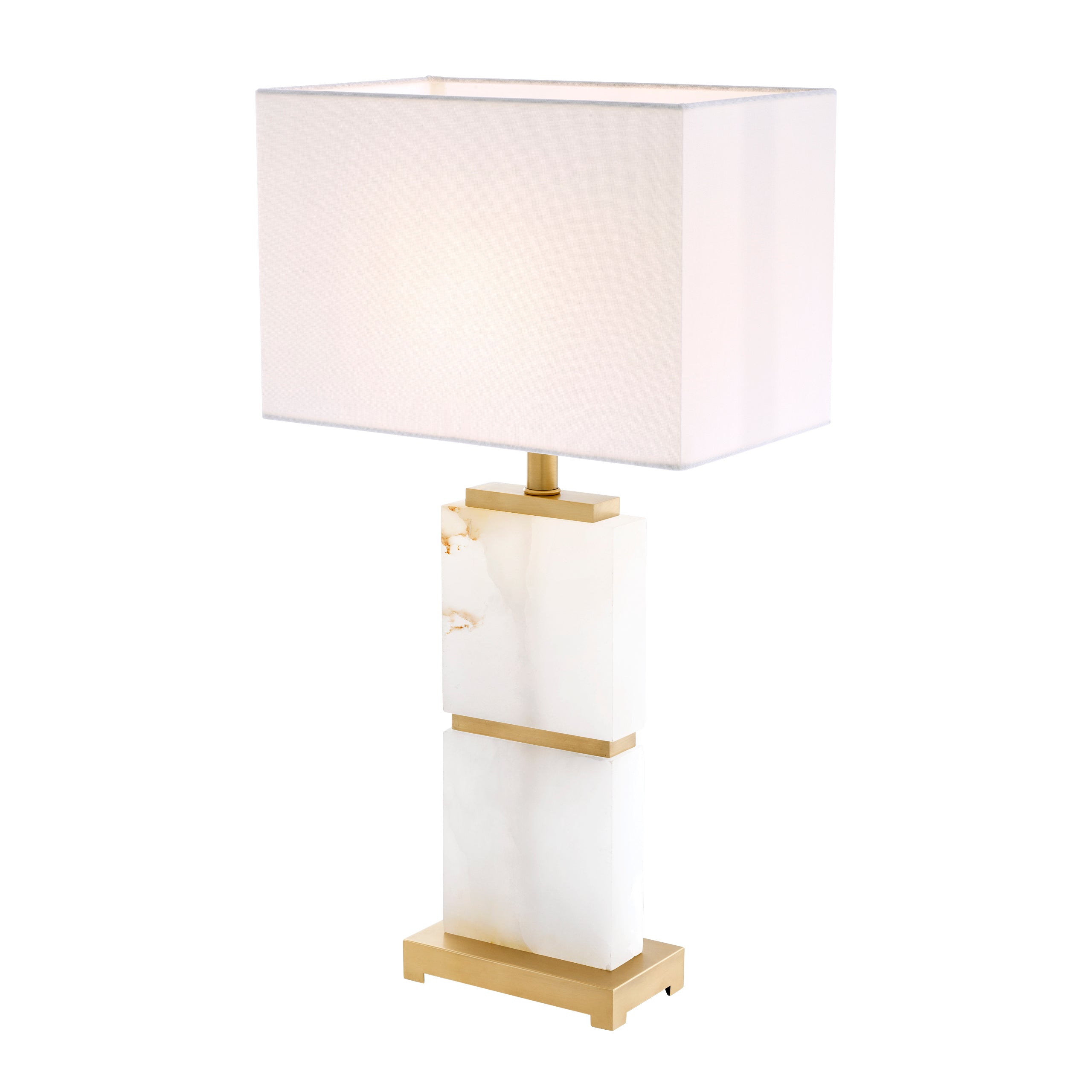 Alabaster White Table Lamp Robbins | Eichholtzmh.com